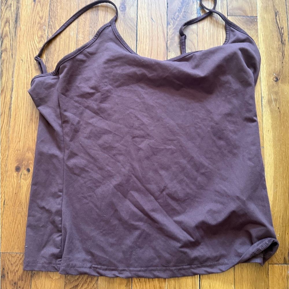 Women's Brown Camisole Top